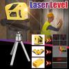LV-05 Plastic 360-degree Infrared Laser And Tripod and Adjustable Micro Self-leveling Horizontal Laser Horizontal and Vertical Laser