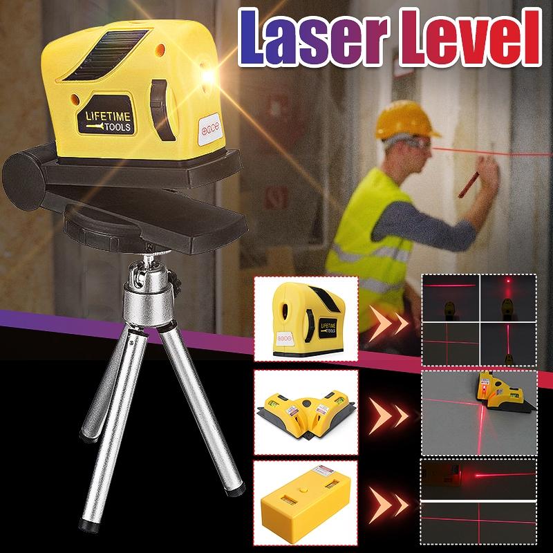 LV-05 Plastic 360-degree Infrared Laser And Tripod and Adjustable Micro Self-leveling Horizontal Laser Horizontal and Vertical Laser
