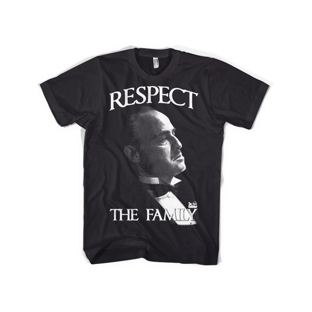 Officially Licensed The Godfather Respect the Family Men S T-Shirt S-XXL Sizes M