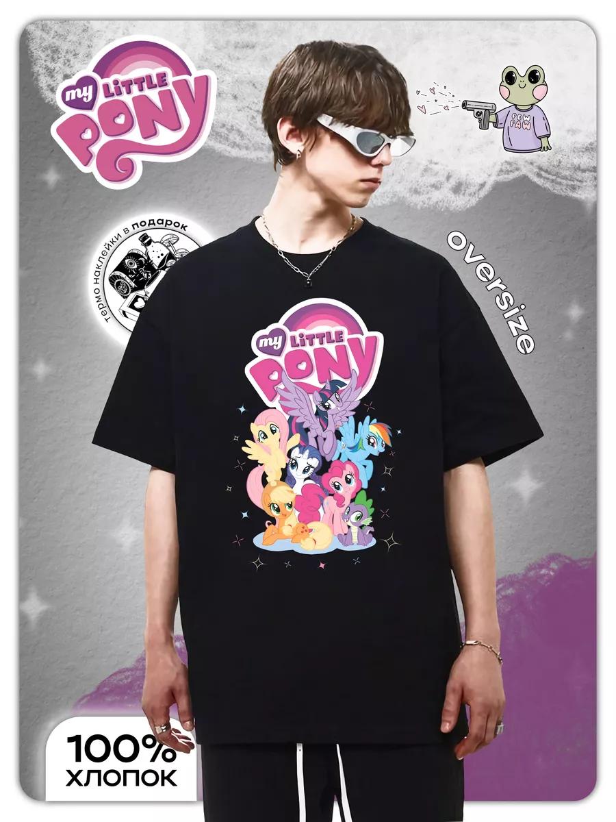Oversized T-shirt with y2k varenka vintage print 3XL