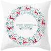 Merry Christmas holiday decoration cushion cover sofa office seat car ornaments bedroom room home  45x45cm