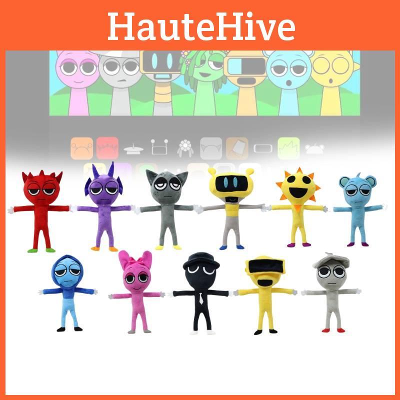 Toy Sprunki Plush Cartoon Gaming Peripherals Holiday Gift Dolls Children Boys