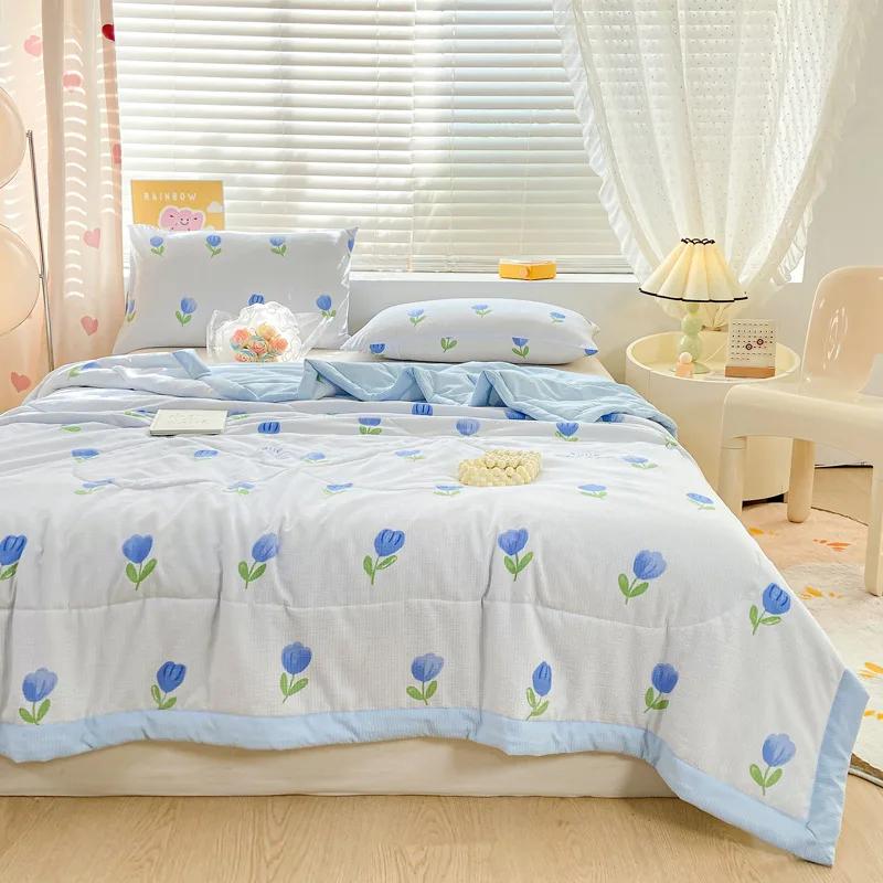 New Wormwood Xia Liang Quilt Puff Cotton Air Conditioning Mosquito Repellent Quilt Summer Fragrance Lunch Break Quilt