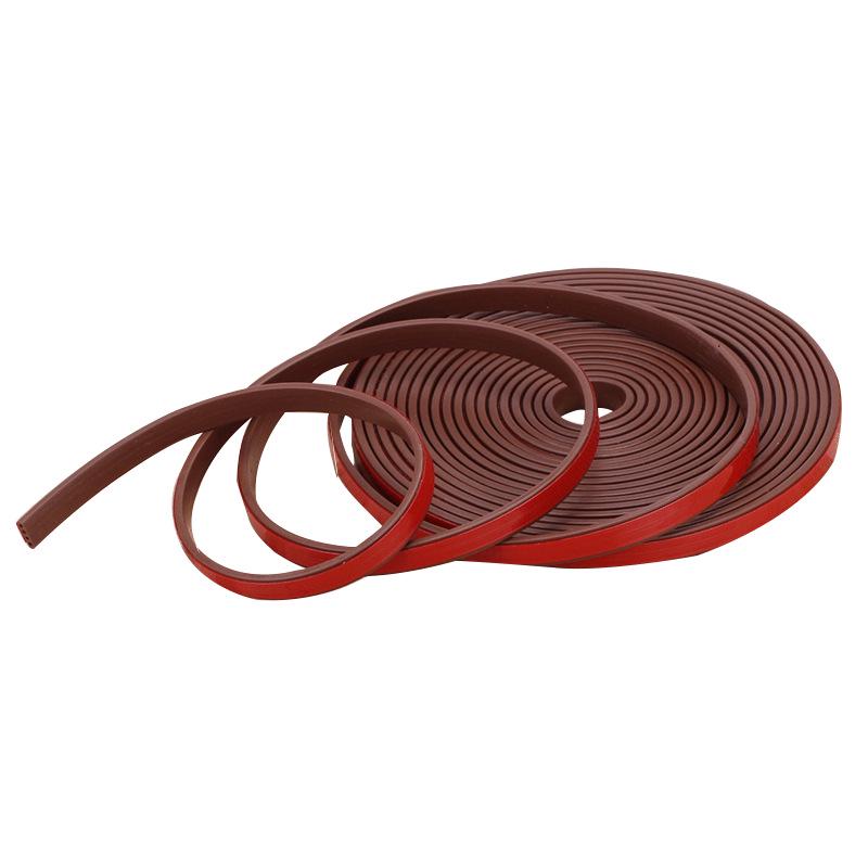 Dinggu Self-Adhesive Weatherstrip: 5m/10m Sliding Door and Window Seal, Dustproof, Anti-Collision, Mosquito Proof.