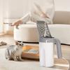 All-in-one Portable Cat Litter Box with Built-in Garbage Bag, Automatic Litter Cleaning Tool Set, Cat Litter Box