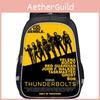 Student Thunderbolts Backpack Ergonomic Zippers And Shockproof Base For Teens