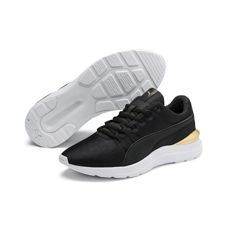 (WMNS) PUMA Adela Black/Gold Women's 368185-01