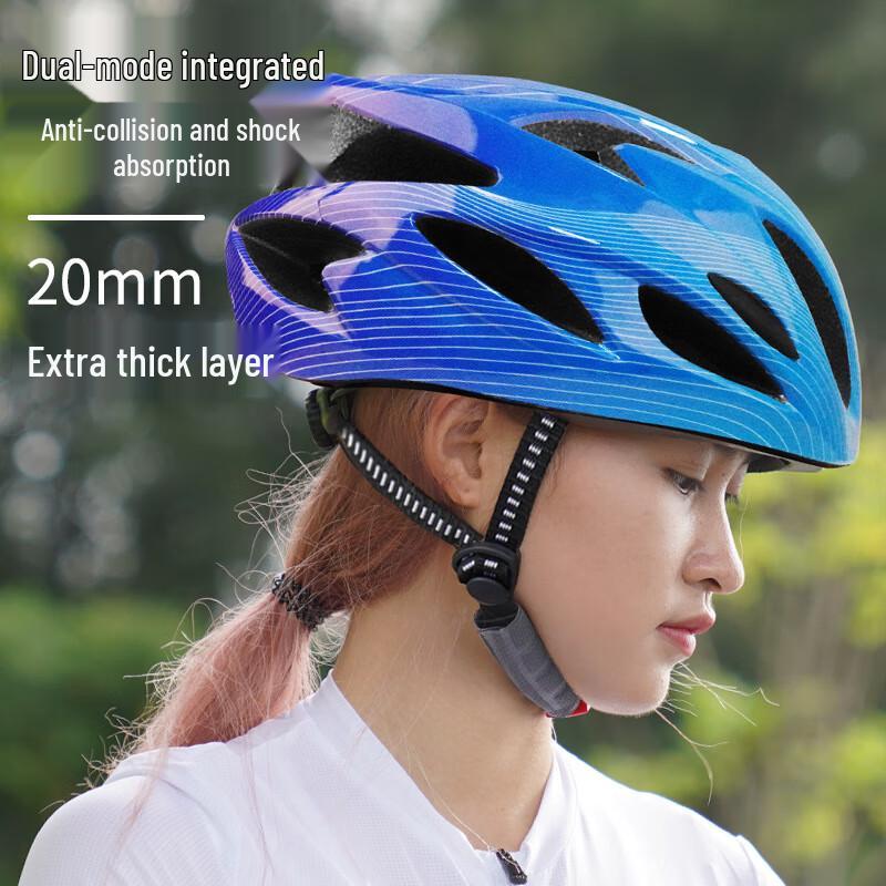 Kids Gradient Wave Bicycle Helmet