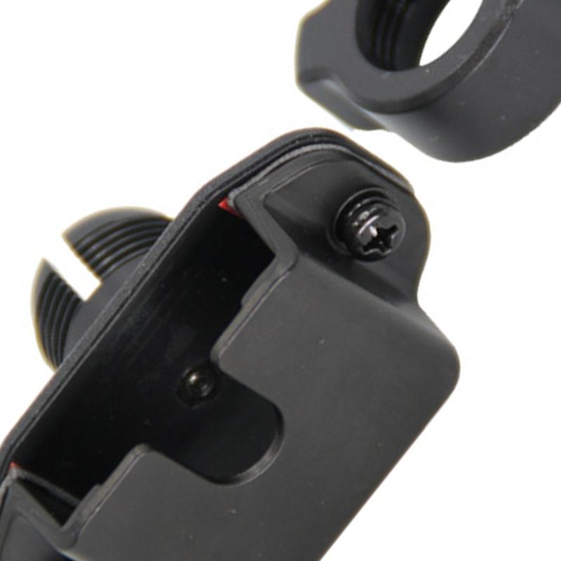 Multiple Device Compatible Alloy Radio Bracket Support Adapter For Secure Vehicle Installation And 360 Degree Adjustment