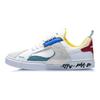 Li Ning CF Wrap Warm Non-Slip Low-Top Skate Shoes Men Sneakers White Blue AGCQ309-3