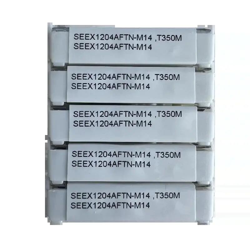 Seco / SEEX1204AFTN-M14, T350M /Original Genuine CNC Alloy Blade 10 PCS