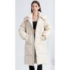 New Winter Thickened Cotton Coat, New Over-the-knee Long Cotton Coat, Loose Down Padded Jacket, Women's Jacket