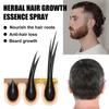 Herbal hair care roller essential oil hair scalp nourishing nutrition care solution 30ml set