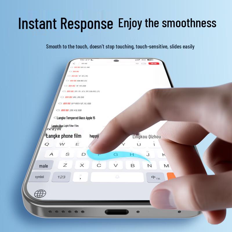 Langke Redmi Turbo 4 Tempered Glass Screen Protector