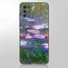 Claude Monet Phone Case For Samsung Galaxy A12 A02S A22 A32 A52 A72 A71 A51 A41 A31 A21 A11 A50 A70 A10S A20S Black Cover