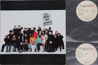 LP Record BRAND NEW HEAVIES  Brother Sister 114243 Delicious Vinyl 1994 US SoulFunk Used