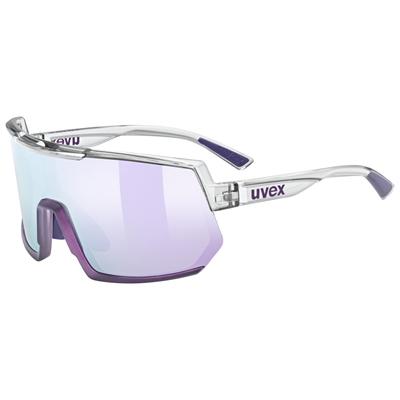 Uvex Gafas de Sol Deportivas Sportstyle 235 con Espejo UV400 para Ciclismo y Protección para Actividades al Aire Libre, Antivaho, Lentes,
