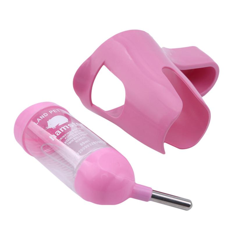 Transer Pet Feeding  Small Animal Automatic Water Bottle Dispenser Pets Food Feeder Bowl