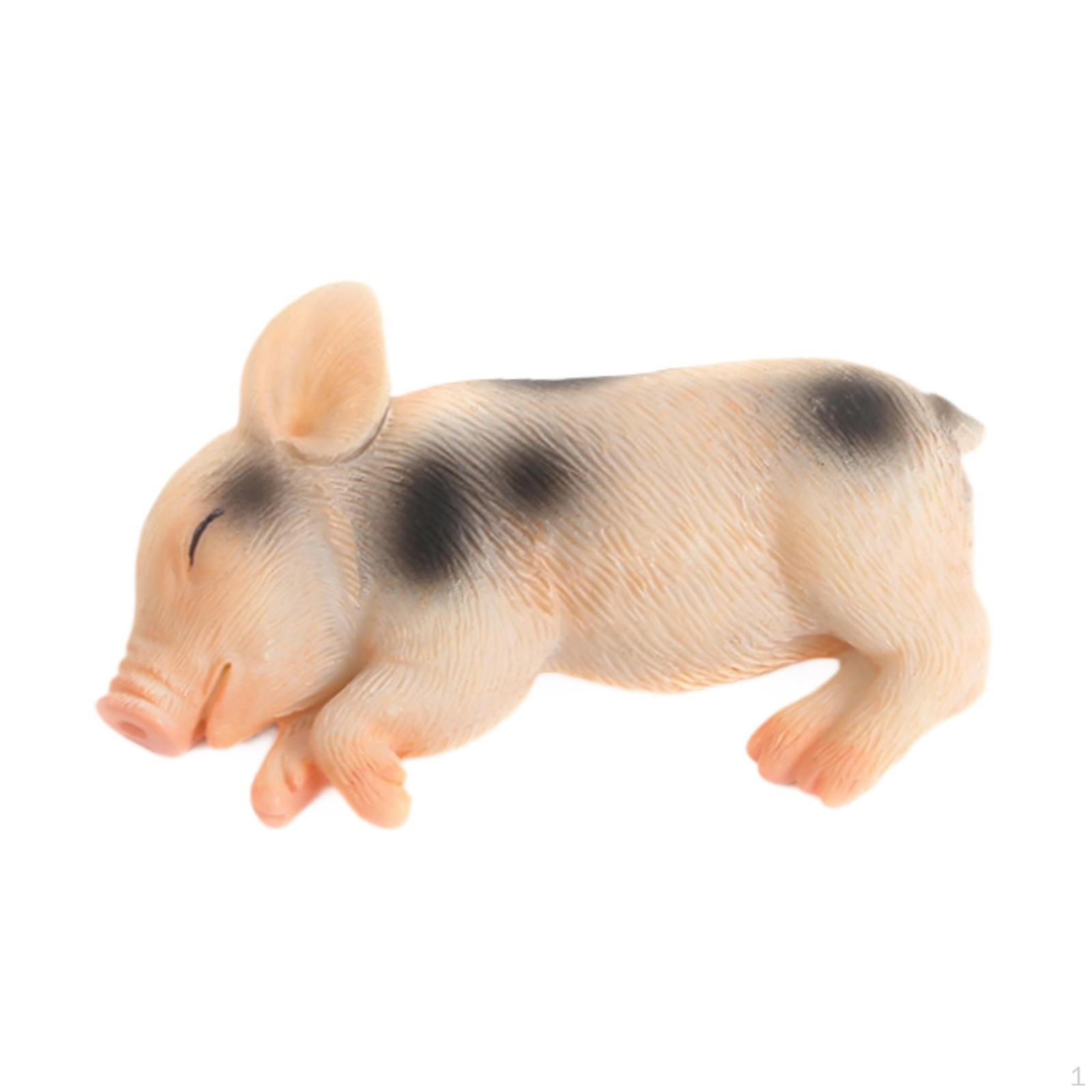 

Свинка Наклейка на холодильник Украшение Художественное произведение Коллекционный Сделай сам Напоминание на белой доске Холодильник для 6.5cmx4.1cm_Black dots and White