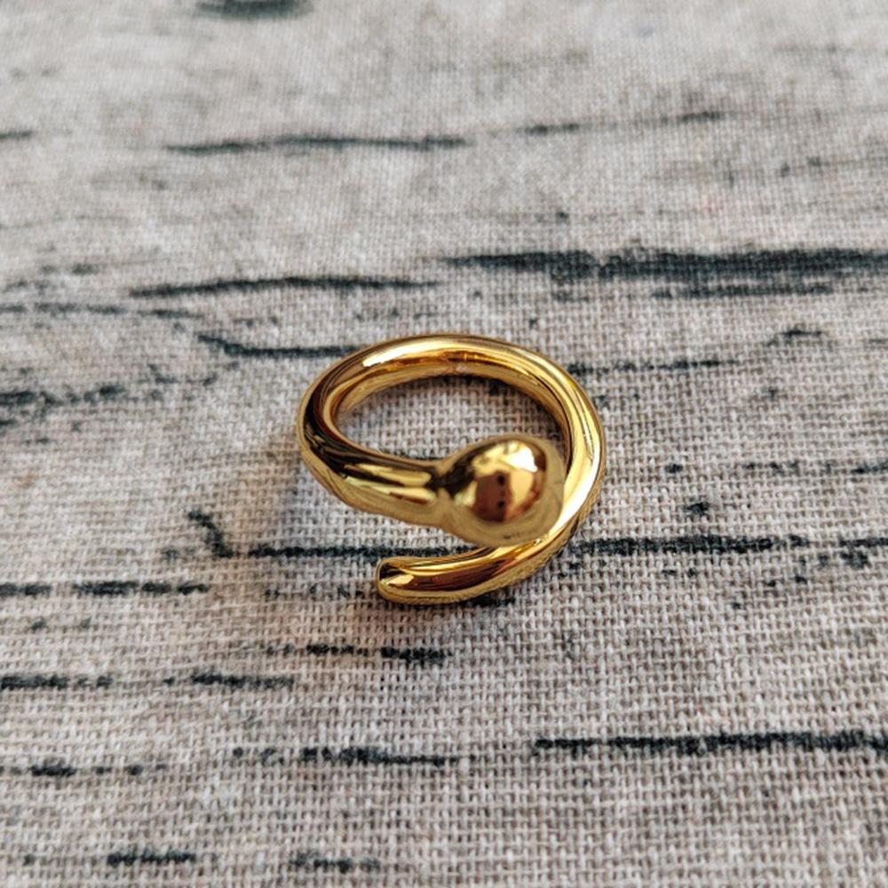 2026 new best-selling irregular geometric ring suitable as a jewelry gift for couples