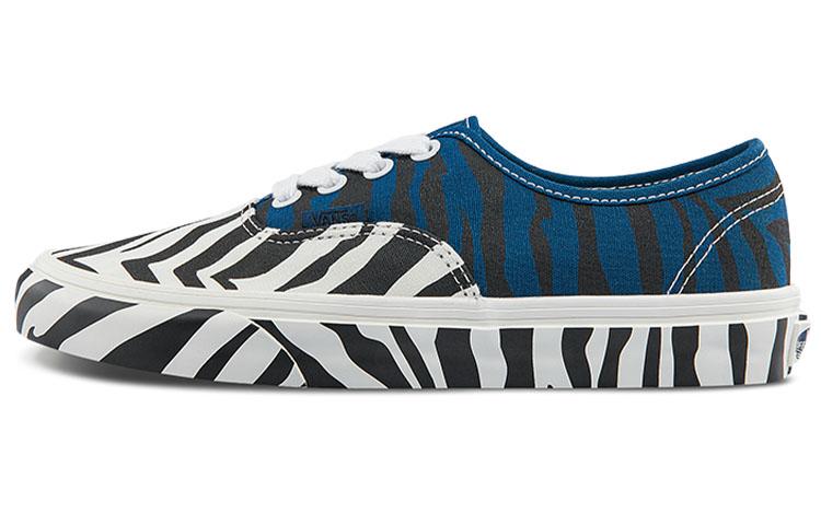 Кеды Vans Unisex Authentic Animal Низкие Белый/Черный/Синий VN0A5KRDASQ 35