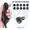 10 Modes Strong Penis Vibrator Glans Exerciser Delay Sex Toys for Flirting Men Male Penis Stimulate Masturbator Sex Products