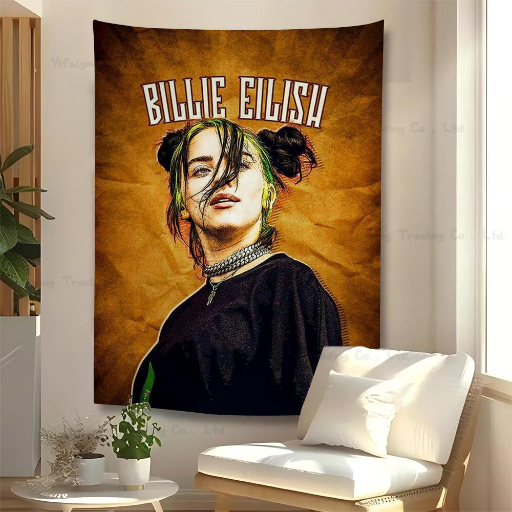 Famous Pop Singer BBillieS Hanging Bohemian Tapestry Home Decoration Hippie Bohemian Decoration Divination Wall Hanging