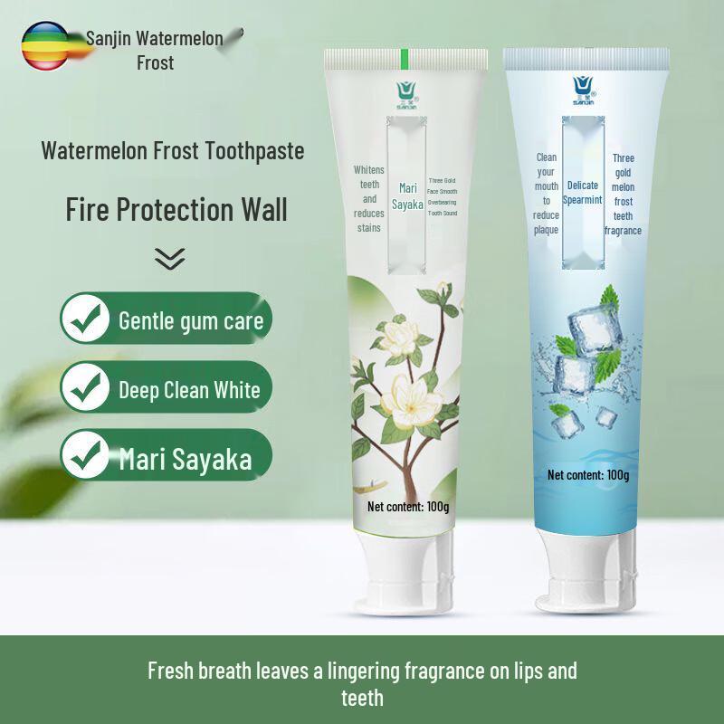San Jin Watermelon Frost Spearmint Toothpaste