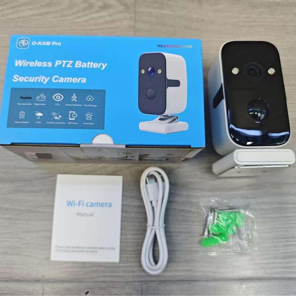 OKAM Outdoor Solar Wireless Camera with 4G, WiFi, and Built-in 5000mAh Battery (Asia Pacific Version, Low Power).