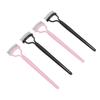 Eyelash Separator Stainless Steel Teeth Portable Cosmetic Brush Mascara Lash Definer with Comb Cover 4pcs