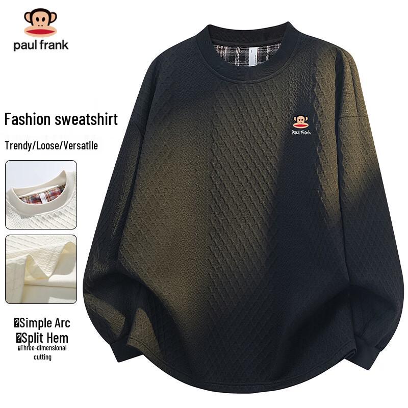 Paul Frank Men s Waffle Knit Pullover Sweatshirt 3XL