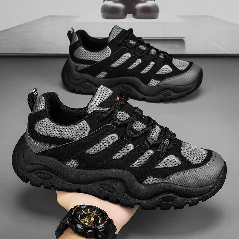 Autumn Dad Shoes Men's New Casual Sports Shoes Fashionable Low-top Mesh Breathable Forrest Gump Shoes Lightweight and Versatile Men's Shoes