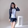 2025 Women's Long Sleeve Sporty Boyleg Swimsuit - Conservative, Anti-Exposure