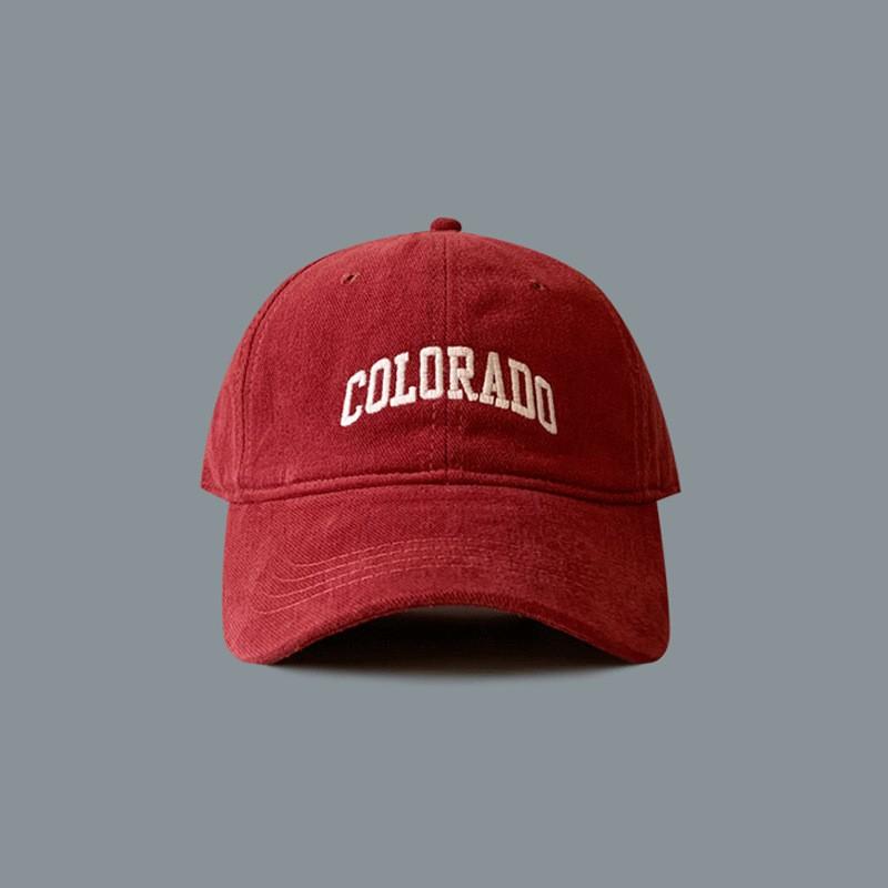 Letter Embroidered Baseball Cap for Women New Wide Brim Big Face Showing Small Big Head Circumference Men's Hat Versatile