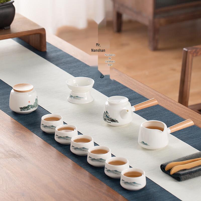 

Mr. Nanshan s Landscape Ceramic Tea Set