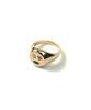 Bonbeau Smile Epoxy Signet Ring Thick Smile Ring (Type B)