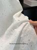 High-Waisted Embroidery Tassel Lace Midi Skirt for Women, Spring/Summer 2026: Slimming, Elegant, Hip-Hugging, Straight-Leg Design