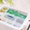 First Aid Kit Plastics Pouch Supplies Dust-proof Storage Cases Convenient Simple Style Household Supply Medical Case