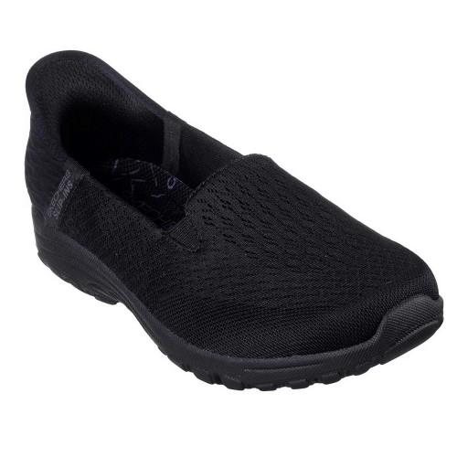 Skechers Womens/Ladies Reggae Fest 2.0 - Guiding Wide Shoes cm nero