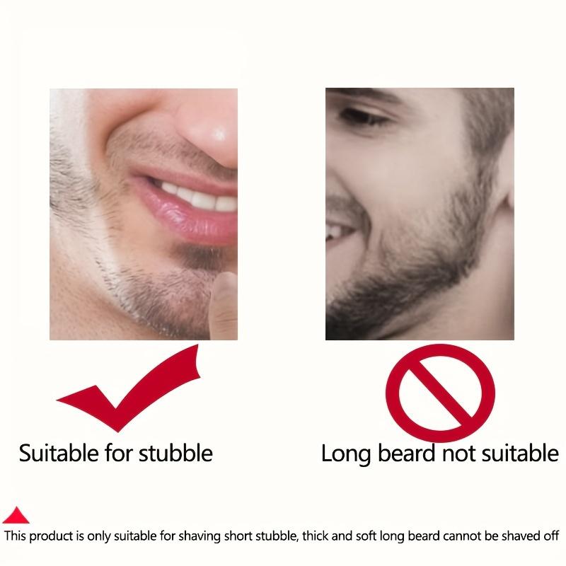 1PC Mini Electric Shaver Suitable for Men USB Rechargeable Portable Shaver Exquisite Design Suitable for Family and Travel U