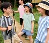 2026 Kids' Classic Summer Short Sleeve Striped Cotton T-Shirt