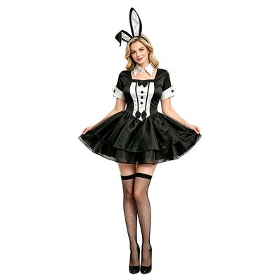 Halloween Kostüm Hasenkleid sexy Hase Cosplay Karneval Tierparty Kostüm