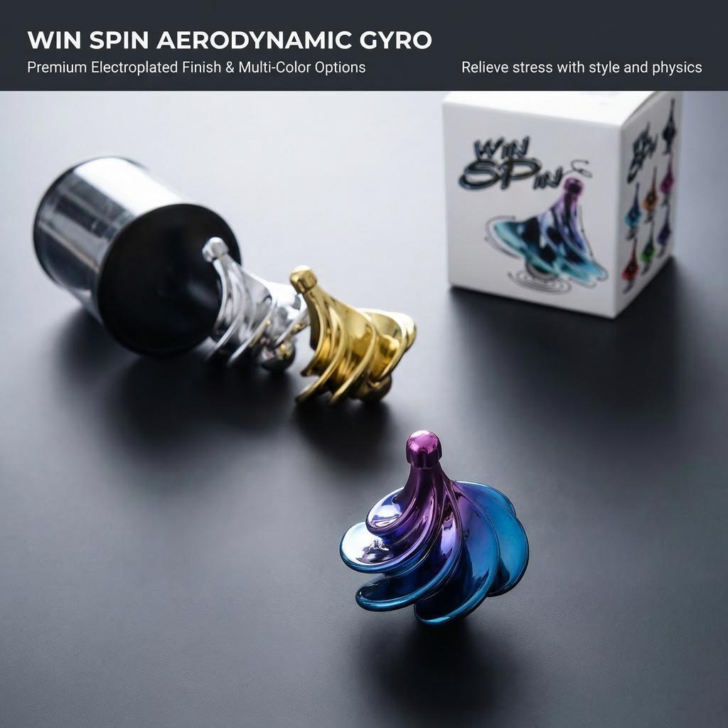 Toys Toys Desk Wind Blowing Rotating Pocket Toy Fidget Kinetic Spinner Top Adults Stress Relief For Children Birthday Xmas Gift Presents