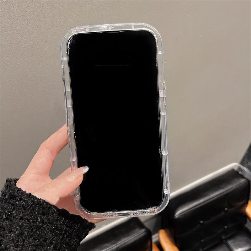 כיסויים לטלפון נייד לאייפון 11 13 XR 15 Pro Max 12 14 Pro Max Case iPhone 16 7 Plus 8 Plus XS Max 6 15 Plus דפוס גלי לייזר נגד נפילה עמיד למים