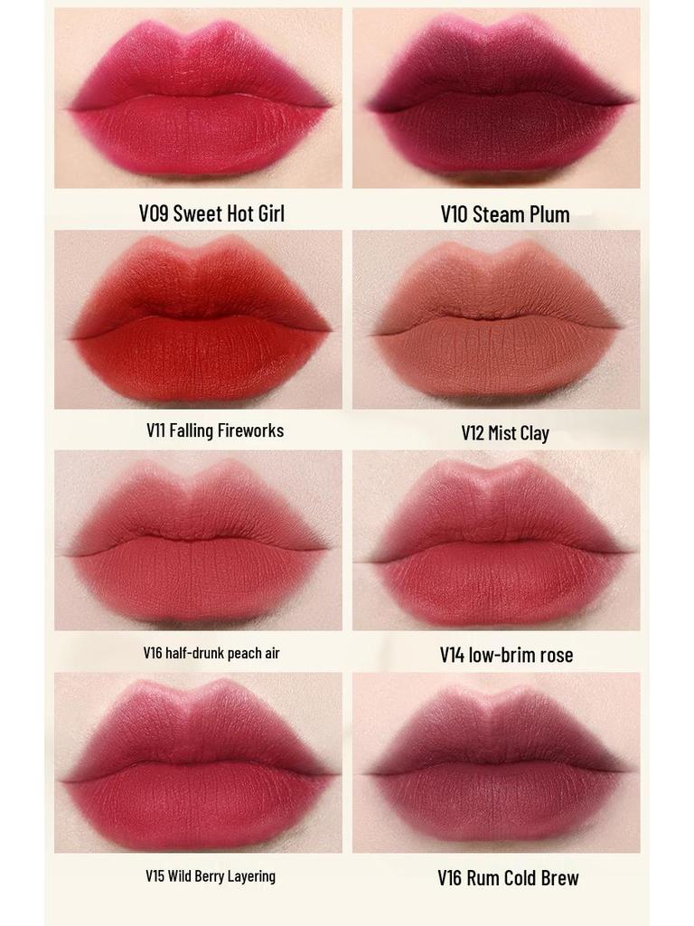 Joocyee Matte Velvet Lip Gloss - Autumn/Winter Radiant Collection