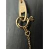 Used K10 1 Natural Diamond 0.02ct Diamond X Nico-chan Reversible Pendant Necklace Star Jewelry Good Condition!