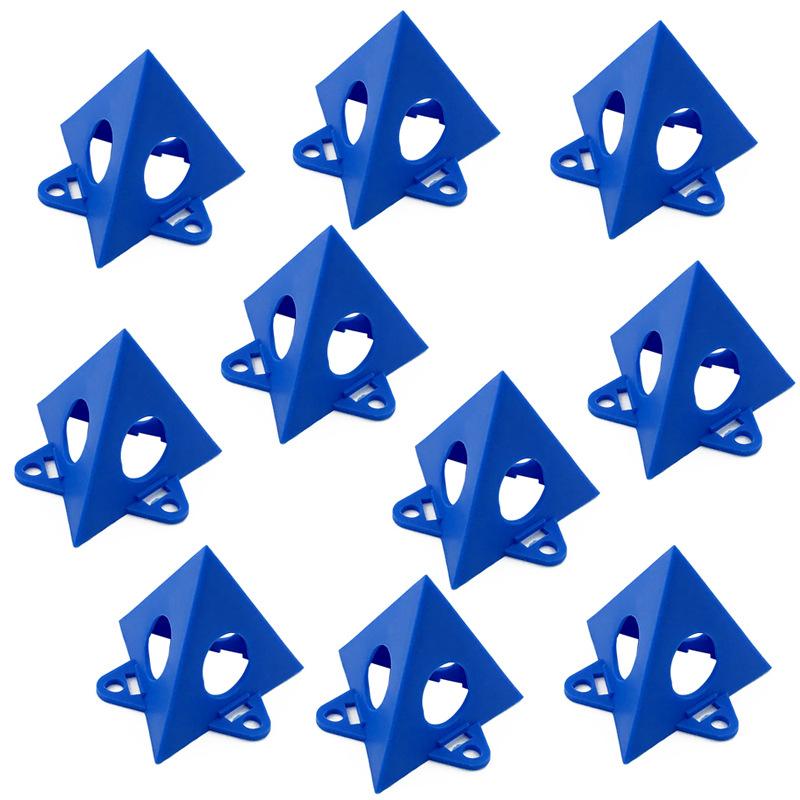Pyramid Triangle Painting Support Stand, Plastic Cone Woodworking Elevation Pads, Board Spray Painting Support Feet