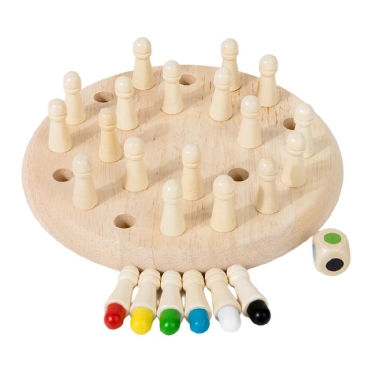 Wooden Memory Matching Stick Chess Concentration Training Educational Toy For Kids Learning And Family Bonding Enduring S
