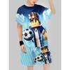 new Digital Printing Cross Border Children's Clothing Casual Short Sleeved T-shirt Boys' Clothing