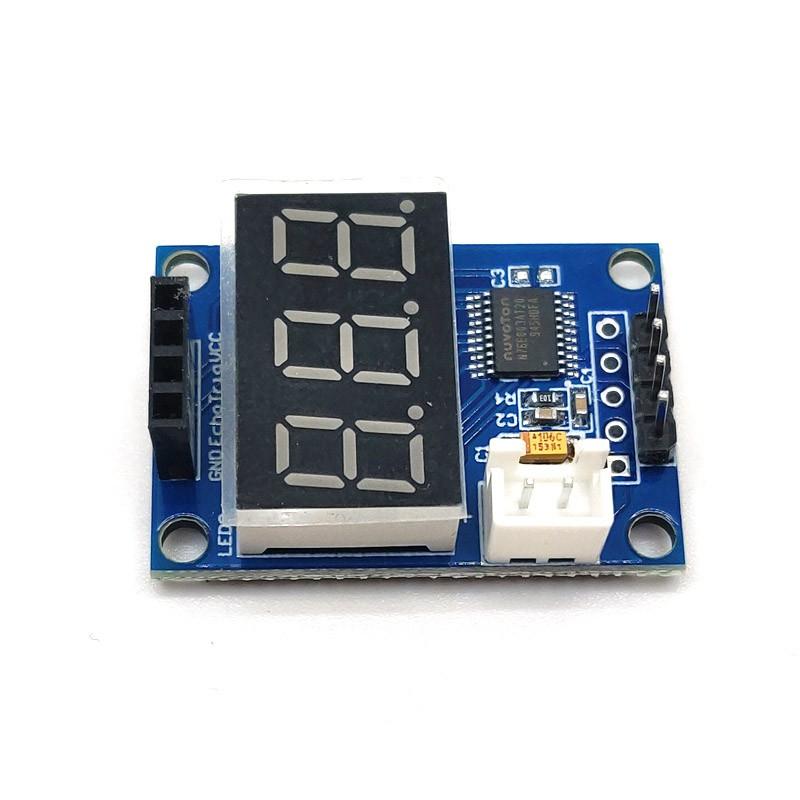 Ultrasonic Distance Measurement Module HC-SR04 Test Board Serial Output LED Display Rangefinder